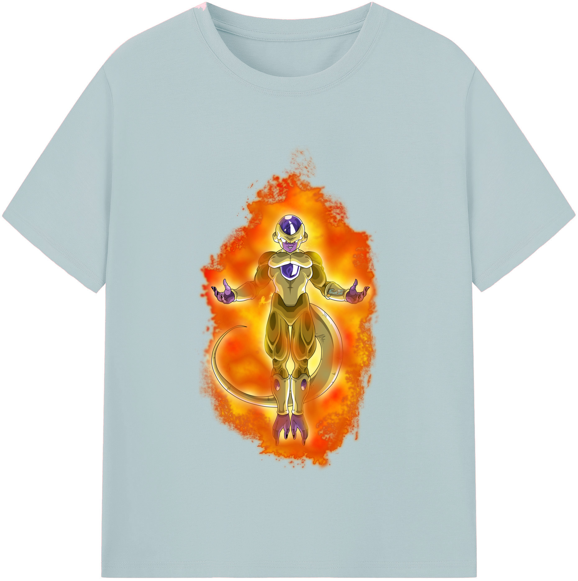 （画像用） ドラゴンボール フリーザ DRAGON BALL Frieza 綿100％半袖Tシャツ（フロントプリント）